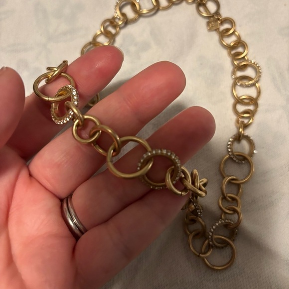 Banana Republic Gold and Silver Link Necklace - Picture 2 of 3